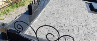 Благоустройство могилы